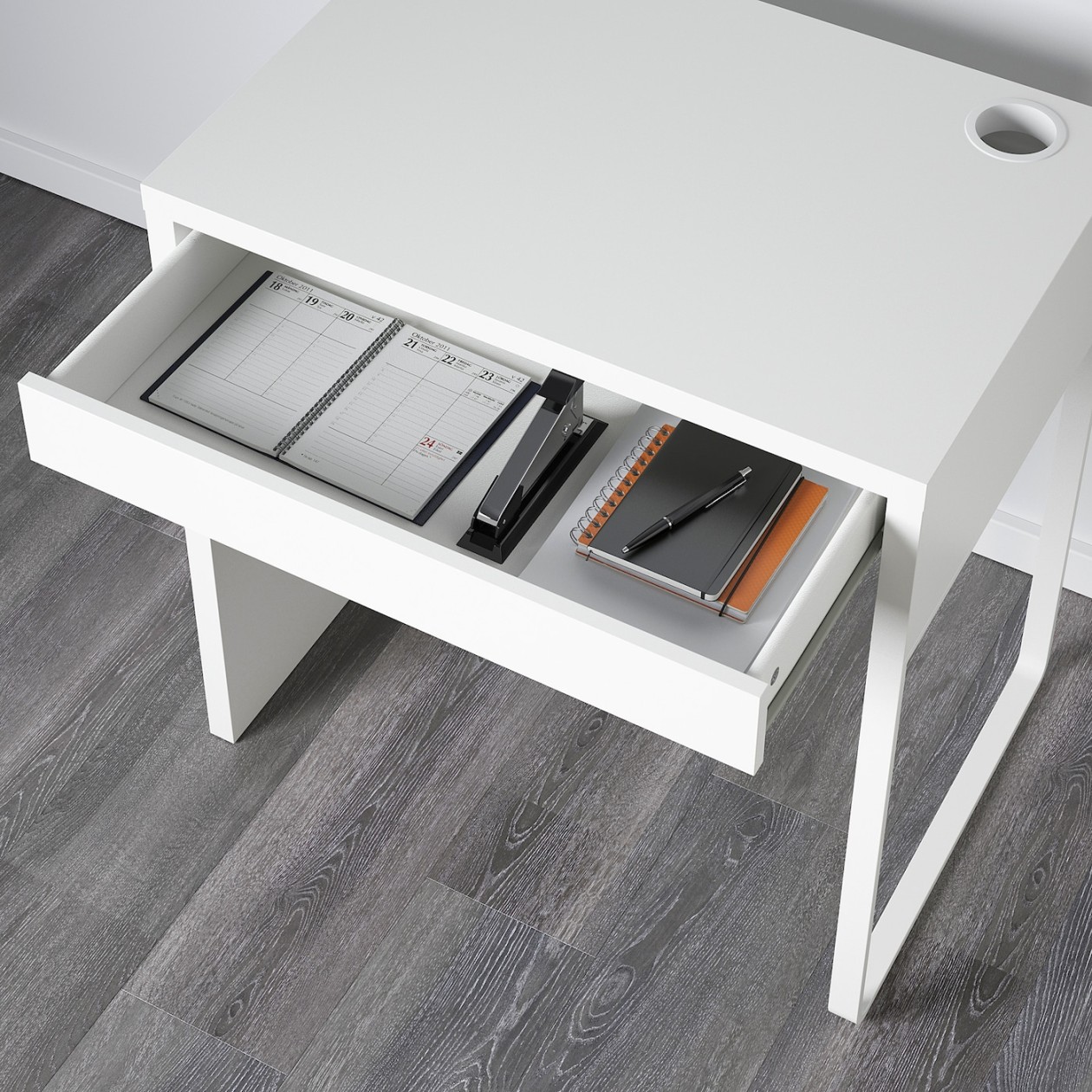 MICKE Schreibtisch, weiß, x cm - IKEA Österreich